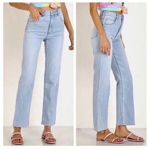 Rolla’s original high rise straight jeans